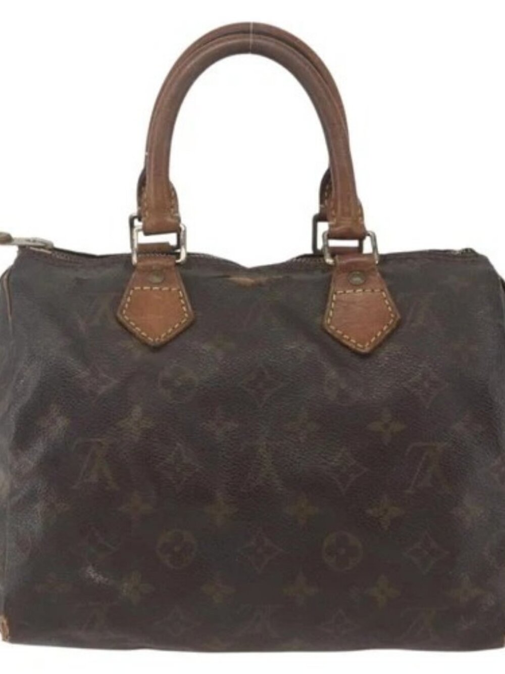 LOUIS VUITTON Monogram Speedy 25 Hand Bag M41528 LV Auth bs32930 - Picture 2 of 16